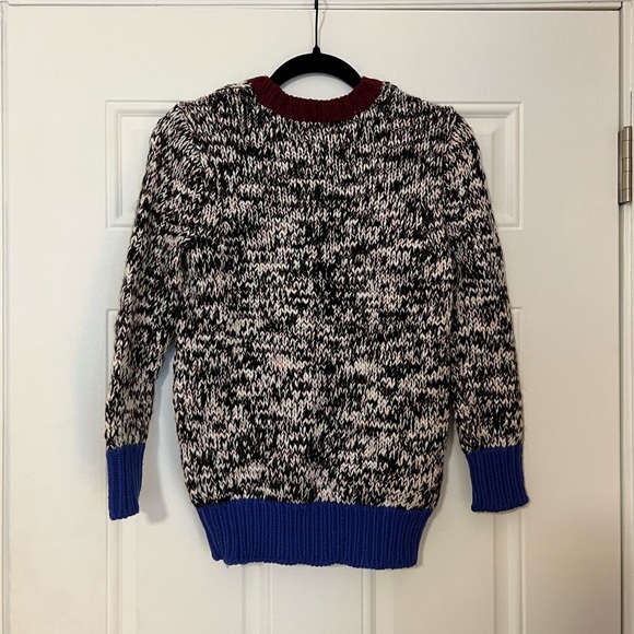 J. Crew Marled Wool Colorblock Sweater - Picture 6 of 6
